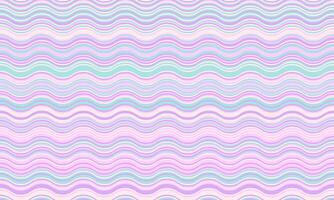 Dreamy pastel wave pattern. Seamless, repeating design with soft, flowing lines in calming shades of pink, purple, and mint. Perfect for backgrounds, textiles, or website designs. vector
