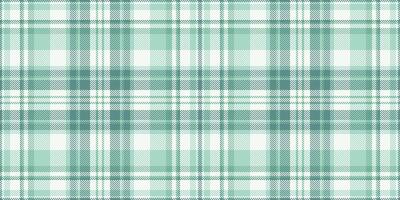 Serene mint green and white plaid pattern. Perfect for textile design, website backgrounds, or crafting projects. This subtle yet stylish texture evokes feelings of calm and freshness. vector