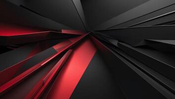 dark red and black geometric technology abstract background photo