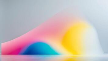 An Abstract Gradient Color Palette Specifically Designed for Modern and Trendy Design Styles. photo