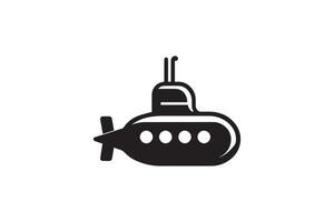 Submarine icon illustration vector