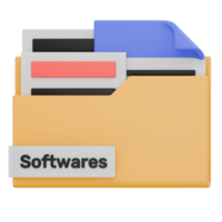 3D Softwares Folder Name Icon png