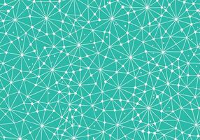 Abstract Teal Geometric Network Connected Nodes, Triangles, Lines vector