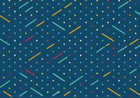 Abstract Colorful Dots Lines Geometric Pattern Background Design vector