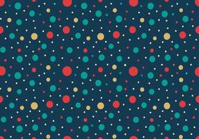 Colorful Polka Dot Pattern vector