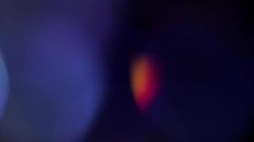 Multicolored light leaks 4k footage on black background, Stylizing , transitions, Bokeh effect video