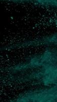 Vertical View of Cyan Color Powder Explosion video