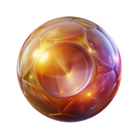serene rustic Golden Abstract Sphere in a Three Dimensional Render of Radiant Beauty high quality png