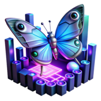 impressive classic Cybernetic Bird Futuristic Avian Robot with Metallic Feathers A visionary portrayal of a robotic bird with sleek metallic feathers soaring through a high tech environmentgenuine png