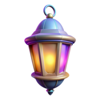 stunning artistic Luminous Lantern Digital Render of Illuminated Festive Lamp high quality png