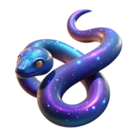 impressive rustic Cosmic Serpent A Digital Render of a Galaxy Themed Snake authentic png
