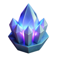 beautiful artistic Luminous Crystal Cluster A Digital Render of Sparkling Gemstones premium png