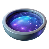 vibrant classic Cosmic Orb A Digital Render of a Celestial Sphere detailed png