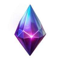 beautiful modern Luminous Gem A Digital Render of a Sparkling Crystal detailed png