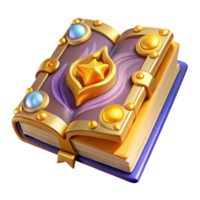 dramatic rustic Enchanted Grimoire A Magical Book of Spells and Lore exclusive png