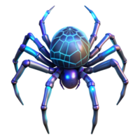 elegant rustic Cybernetic Arachnid A Futuristic Digital Render of a Robotic Spider 4K png