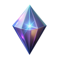 elegant rustic Luminous Gem A Digital Render of a Sparkling Crystal exclusive png