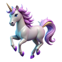 impressive creative Magical Unicorn Digital Render of a Mythical Creature authentic png