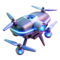 dramatic abstract Advanced Drone Technology Futuristic Design and Aerial Capabilities authentic png
