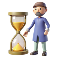 dramatic abstract Time Management A 3D Animated Guide to Productivity authentic png