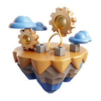 Island Gears Cloud Computing and Automation png