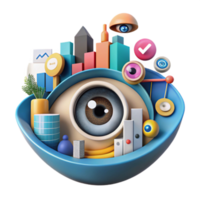 Data Visualization Insights Analytics Eye png