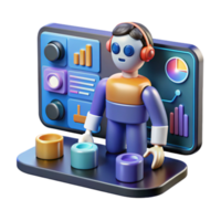 AI-Powered Data Analysis Dashboard Insights Automation png