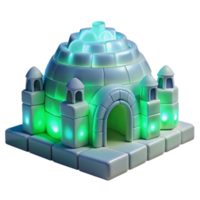Illuminated Igloo Play Structure Arctic Fun png