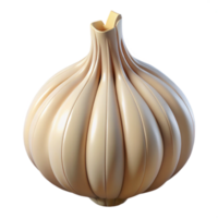 Single Garlic Bulb A Culinary Staple png