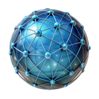 Global Network Connectivity Interconnected Nodes and Systems png