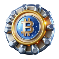 Cryptocurrency Mining Secure Digital Asset Technology png