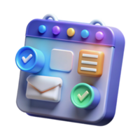 Digital Calendar Task Management Scheduling App png
