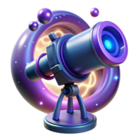 Cosmic Exploration Discover the Universe with this 3D Telescope png