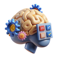 Cognitive Processing Brain Mechanisms, Mental Processes, and System Optimization png