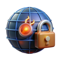 Global Cybersecurity Protecting Data in a Connected World png