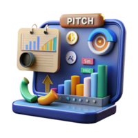 Data-Driven Pitch Deck Charts, Graphs Analytics png