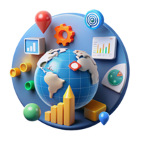 Global Business Analytics Data Visualization and Insights png