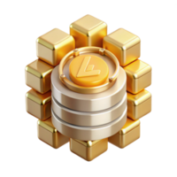 Secure Digital Asset Storage Gold Standard Encryption png