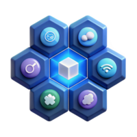 Secure Data Cube Cloud Storage, Wifi, Privacy More png