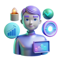 Avatar Growth Data, Progress, and Cloud Computing png