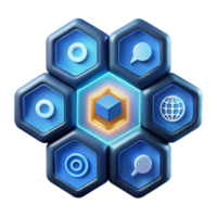 Global Network Data Integration Visualization png
