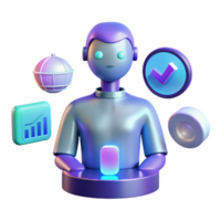 AI Automation Optimizing Efficiency and Data Analysis png