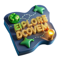 Explore and Discover A Journey of Learning png