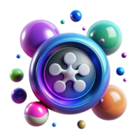 Connecting Colorful Spheres A Network Visualization png