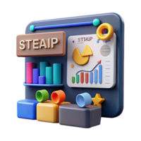 Data Visualization Charts, Graphs, and Startup Metrics png