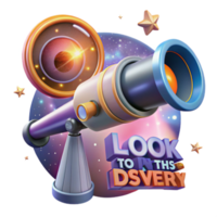 Telescope Discover the Universe png