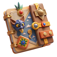 Enchanted Journal Mythical Creatures Fantasy Decor png