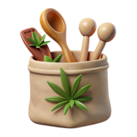 Hemp-Derived Utensils in Eco-Friendly Container png