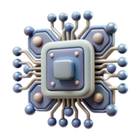 Advanced Technology Microchip Circuitry, Innovation, and Processing Power png