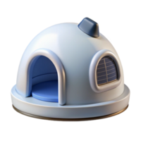Futuristic Dome Shelter Solar Powered Tiny Home png
